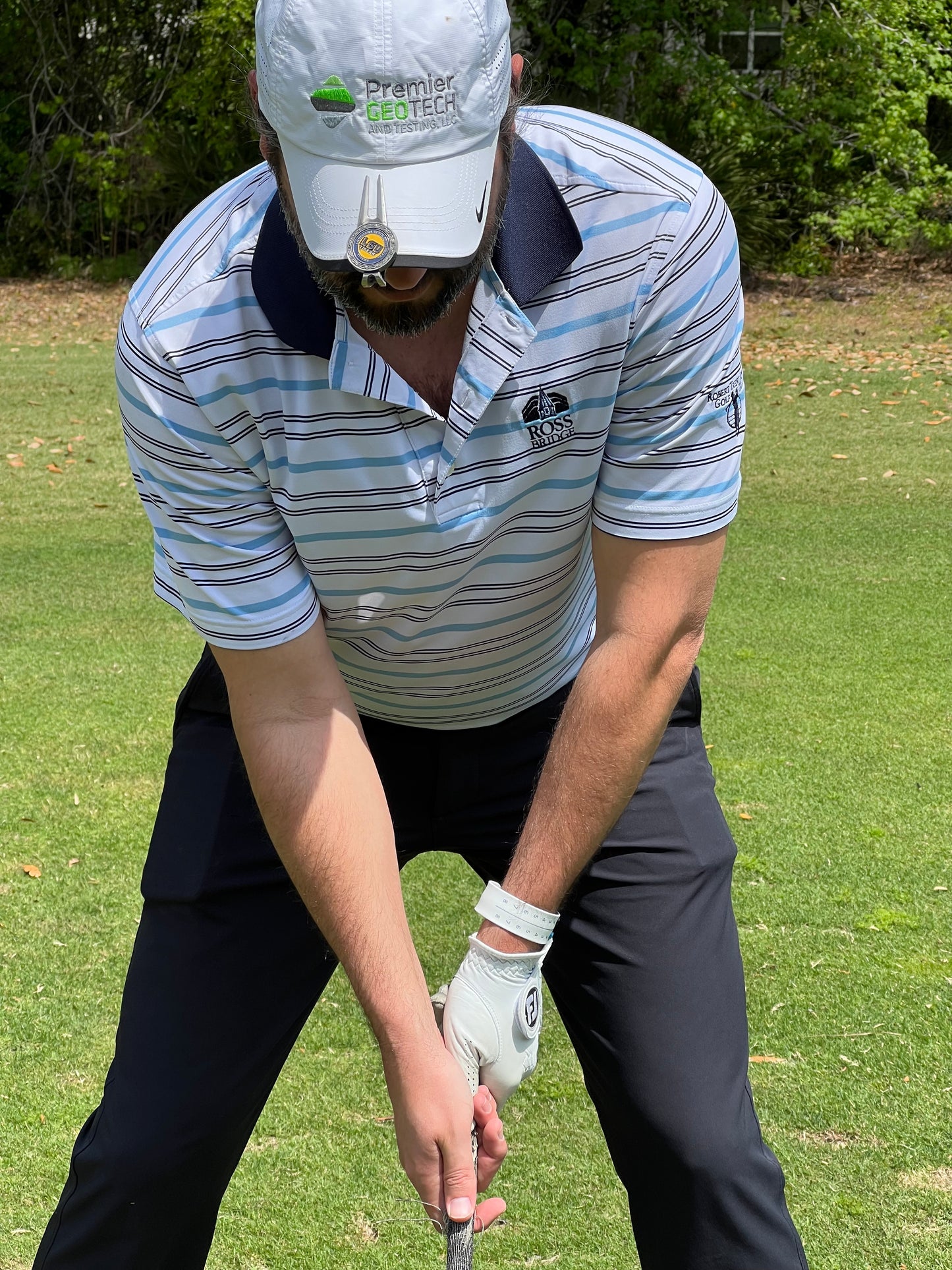 Golf Point Bands are the best golf stroke counter, ball marker scoreband worn on your wrist to keep track of your strokes and swing count while playing golf