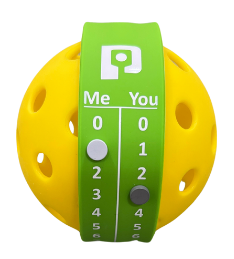 Pickleball Point Bands are the best pickleball scorekeeper, scoring band and scoreband worn on your wrist to keep score and track the server number while playing pickleball