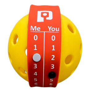 Pickleball Point Bands are the best pickleball scorekeeper, scoring band and scoreband worn on your wrist to keep score and track the server number while playing pickleball