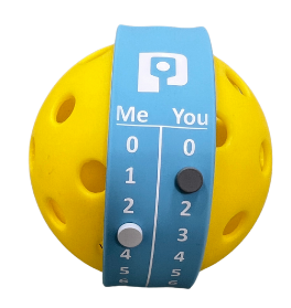 Pickleball Point Bands are the best pickleball scorekeeper, scoring band and scoreband worn on your wrist to keep score and track the server number while playing pickleball